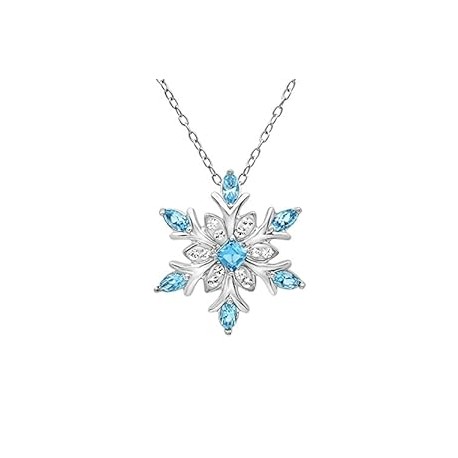 Collection Snowflake Pendant-Necklace