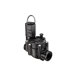 In-Line Automatic Sprinkler Valve, 3/4" Threaded x Female, Black