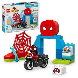 LEGO DUPLO Marvel Spin's Motorcycle Adventure Building Toys Playset