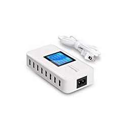 Multiple USB Charger, 60W/12A 8-Port