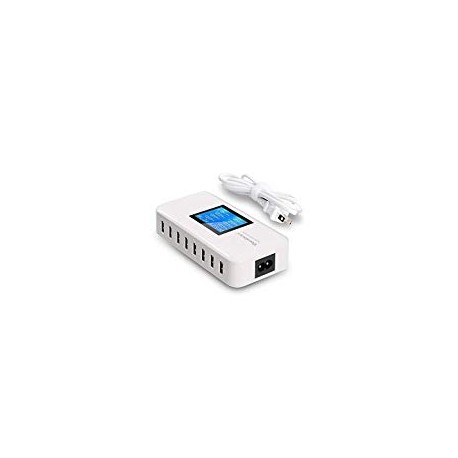 Multiple USB Charger, 60W/12A 8-Port