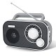AM FM Portable Radio Plug In Wall or Battery Operated