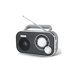 AM FM Portable Radio Plug In Wall or Battery Operated