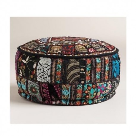 Indian Embroidered Patchwork Cover Indian Decorative Comfortable