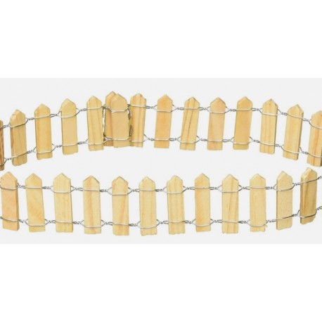 Darice 9154-68 Wood Picket Fence