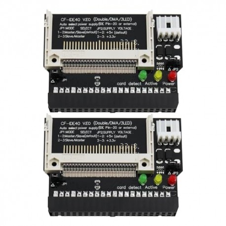 2pcs CF to IDE Adapter Card 40 Pin