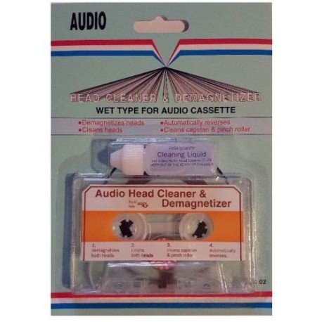 AUDIO CASSETTE TAPE HEAD CLEANER