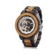 Mens Wooden Watches Luxury Mechanical Watch
