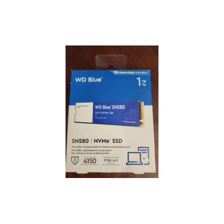 WD Blue SN580 1TB Nvme Internal SSD