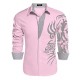Men's Slim Fit Dress Shirt Casual
