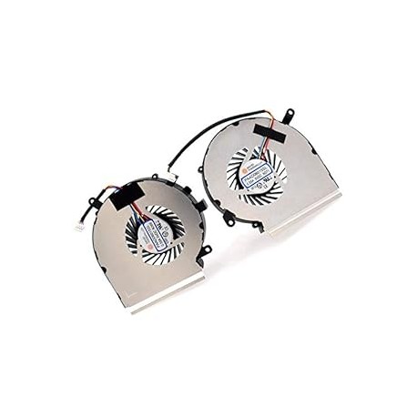 4-pin 4-Wire CPU Cooling Fan w/GPU Fan Cooler Set PAAD06015SL for MSi GL72