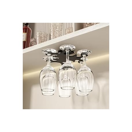 Under Cabinet Wine Glass Holder