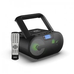 Portable CD Player Boombox AM FM Radio, Bluetooth