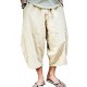 Mens Casual Baggy Cotton Linen Pocket Lounge Harem Pants Beach Long Shorts