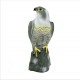 Bird Scarecrow Fake Horned Hawk Decoy