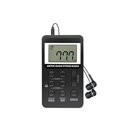 VR Robot Pocket AM FM Radio