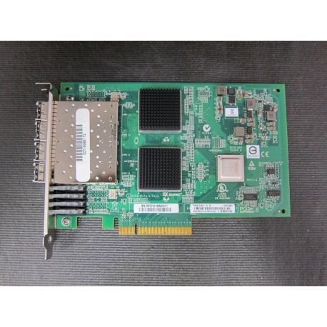 QLogic QLE2564 Fibre Channel Host Bus Adapter. 8GB Multimode Optic Fibre-C