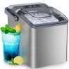 Ice Makers Countertop - Ice Maker Machine 6 Mins 9 Bullet Ice