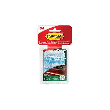 Command Outdoor Rope Light Clips