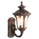 1 Light Imperial Bronze Cast Aluminum Wall Lantern