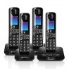 Motorola Voice D8714 Cordless Phone System w/4 Digital Handsets