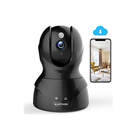 Wireless Security Camera with Two-way Audio - KAMTRON 1080P