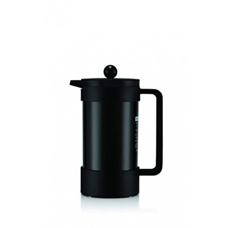 Bean Sustainable French Press Coffee Maker, 34 Ounce, Black