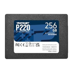 Patriot Memory P220 256GB Internal SSD - SATA 3 2.5"