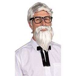 Men's Southern Colonel Wig and Beard