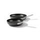 Hard Anodized Non Stick Fry Pan Set 2 Piece, 8, 10 Inch