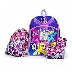 My Little Pony Backpack School Set