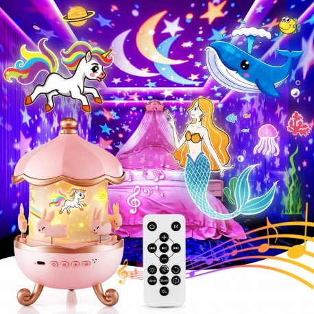 One Fire Night Light Projector for Kids