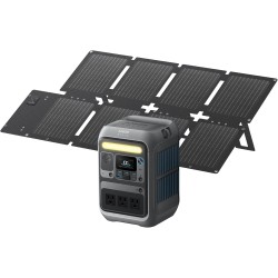 Anker SOLIX C300 Solar Generator with Solar Panel