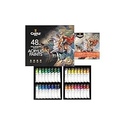 Castle Art Supplies 48 X 22ML Acrylic Paint Set