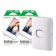 Fujifilm Instax Mini Link2 Smartphone Printer (Soft Pink) Bundle with Fuji Instax Mini Film Pack (40 Sheets)