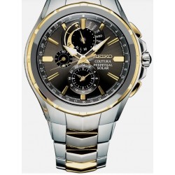 Seiko Men's Solar Coutura Perpetual Chronograph