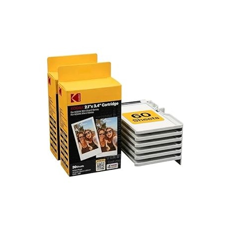 KODAK 4PASS 2x3" All-in-One Cartridge Refill (60 Sheets) Only Compatible