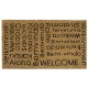 Welcome Doormat, 18-InchX30-Inch