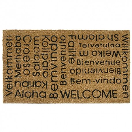 Welcome Doormat, 18-InchX30-Inch