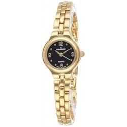 Peugeot Women's 14K Gold Plated Petite Wrist Watch