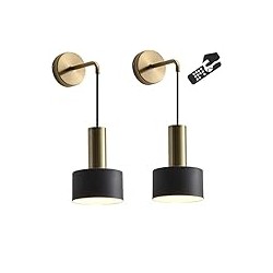 Battery Operated Wall Lights Indoor with Remote