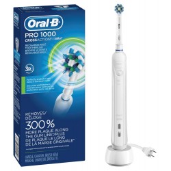 Oral-B White Pro 1000 Power Rechargeable Electric Toothbrush