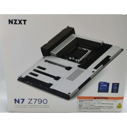 NZXT N7 Z790 ATX Intel Z790 WiFi 6E DDR5 Supports 12th/13th/14th Gen Intel White