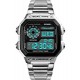Alarm Stopwatch Countdown Backlight Waterproof Watch