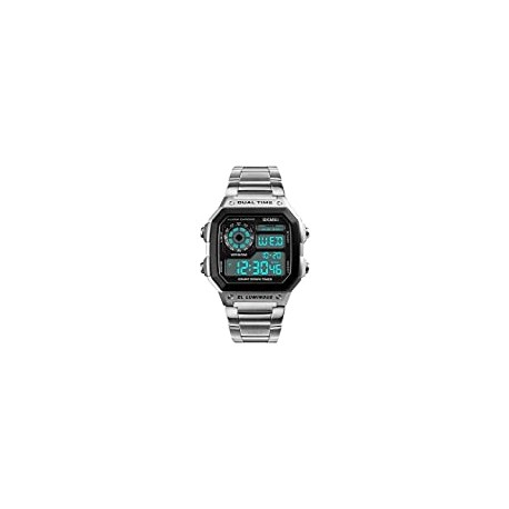 Alarm Stopwatch Countdown Backlight Waterproof Watch