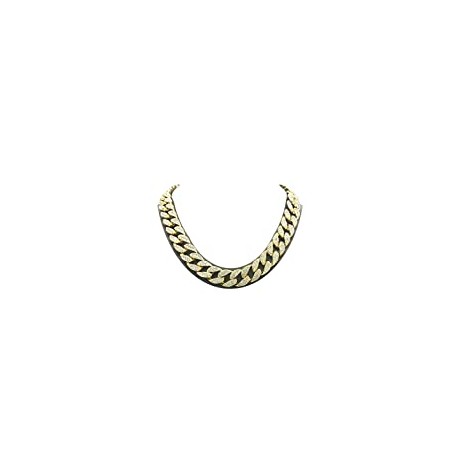 Jewelers USA Mens Iced Out Hip Hop Gold Tone