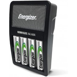 Energizer Rechargeable AA and AAA Battery Charger (Recharge Value) with 4 AA NiMH Rechargeable Batteries