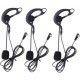 Referee headset 3pcs