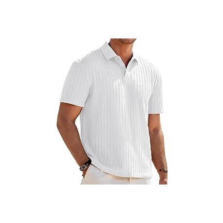 JMIERR Mens Polo Shirt Short Sleeve Vacation