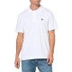Lacoste Mens Regular Fit Short Sleeve Solid Cotton Blend Polo Shirt